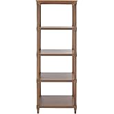 Safavieh American Homes Collection Odessa Grey 5 Tier Bookcase |Sepia