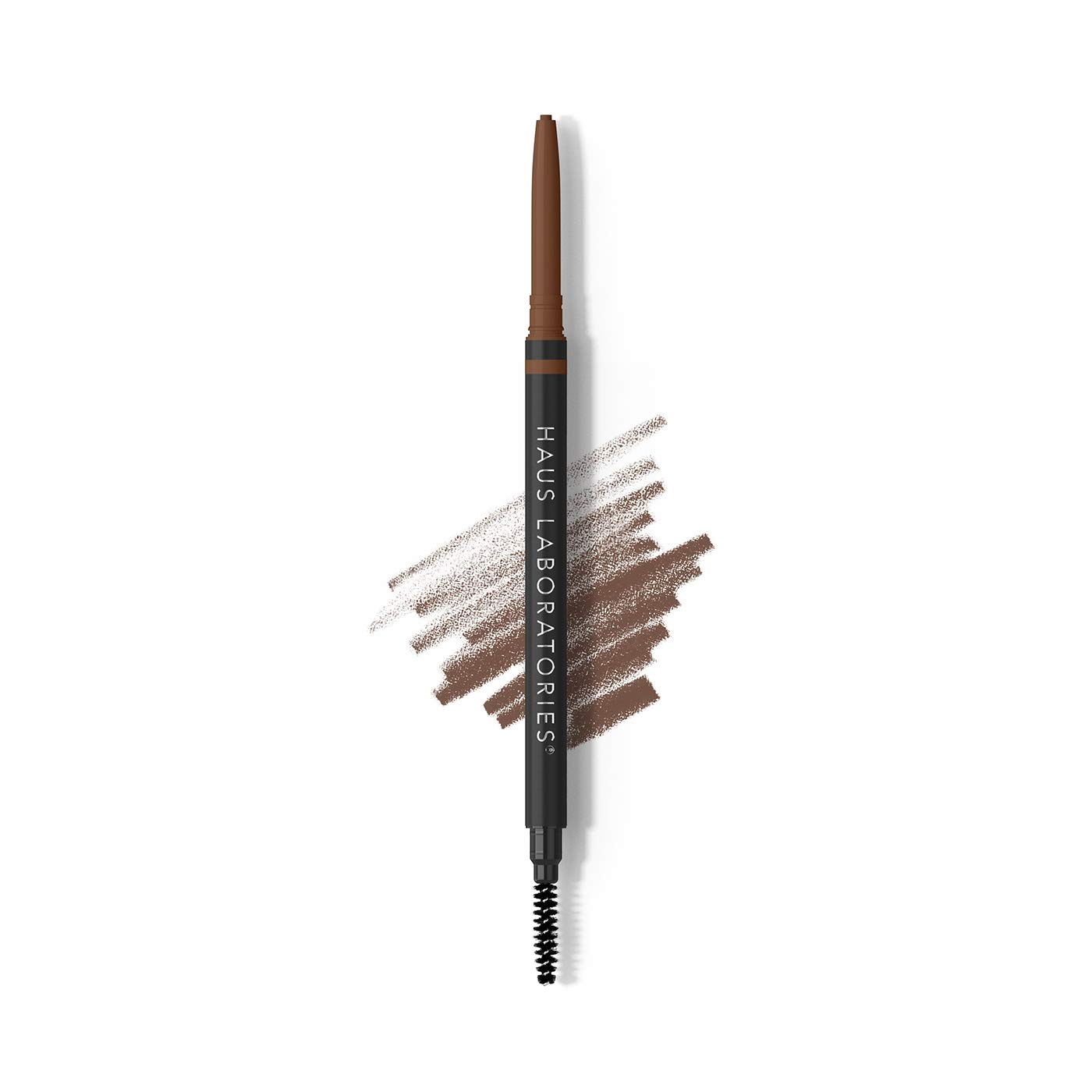 HAUS LABORATORIES By Lady Gaga: The Edge Precision Brow Pencil | Micro Eyebrow Pencil for Natural Hairlike Strokes, Defining & All Day Wear, Available in Black, Brown & More Shades | .002 Oz