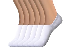 DIBAOLONG Womens No Show Socks Non Slip Flat Boat Line Low Cut Socks (6-12 Packs)