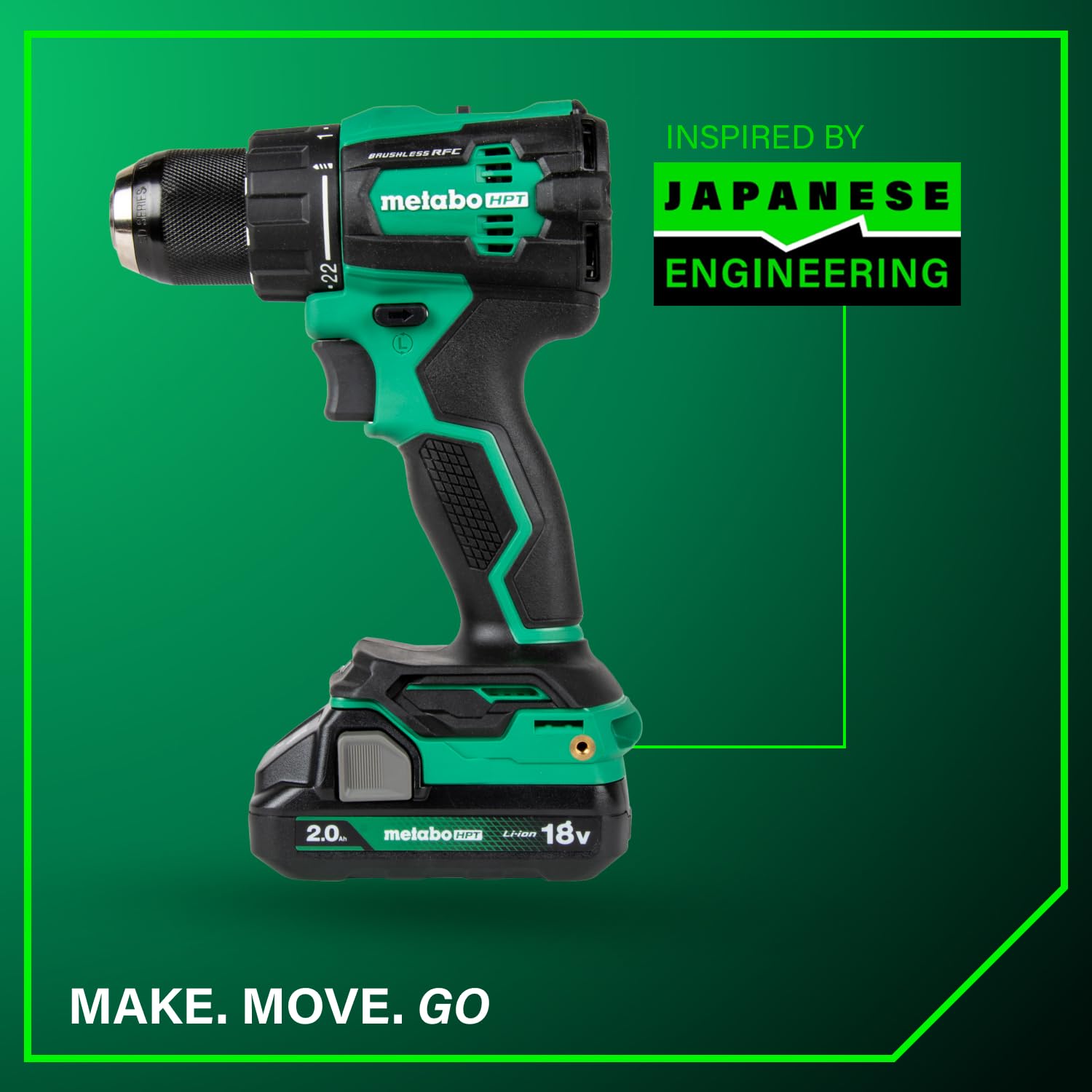 Metabo HPT 18V MultiVolt 1/2