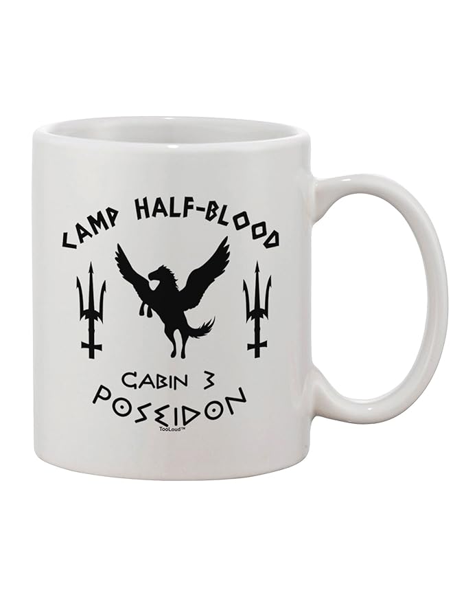 Amazon Com Tooloud Cabin 3 Poseidon Camp Half Blood Printed 11oz