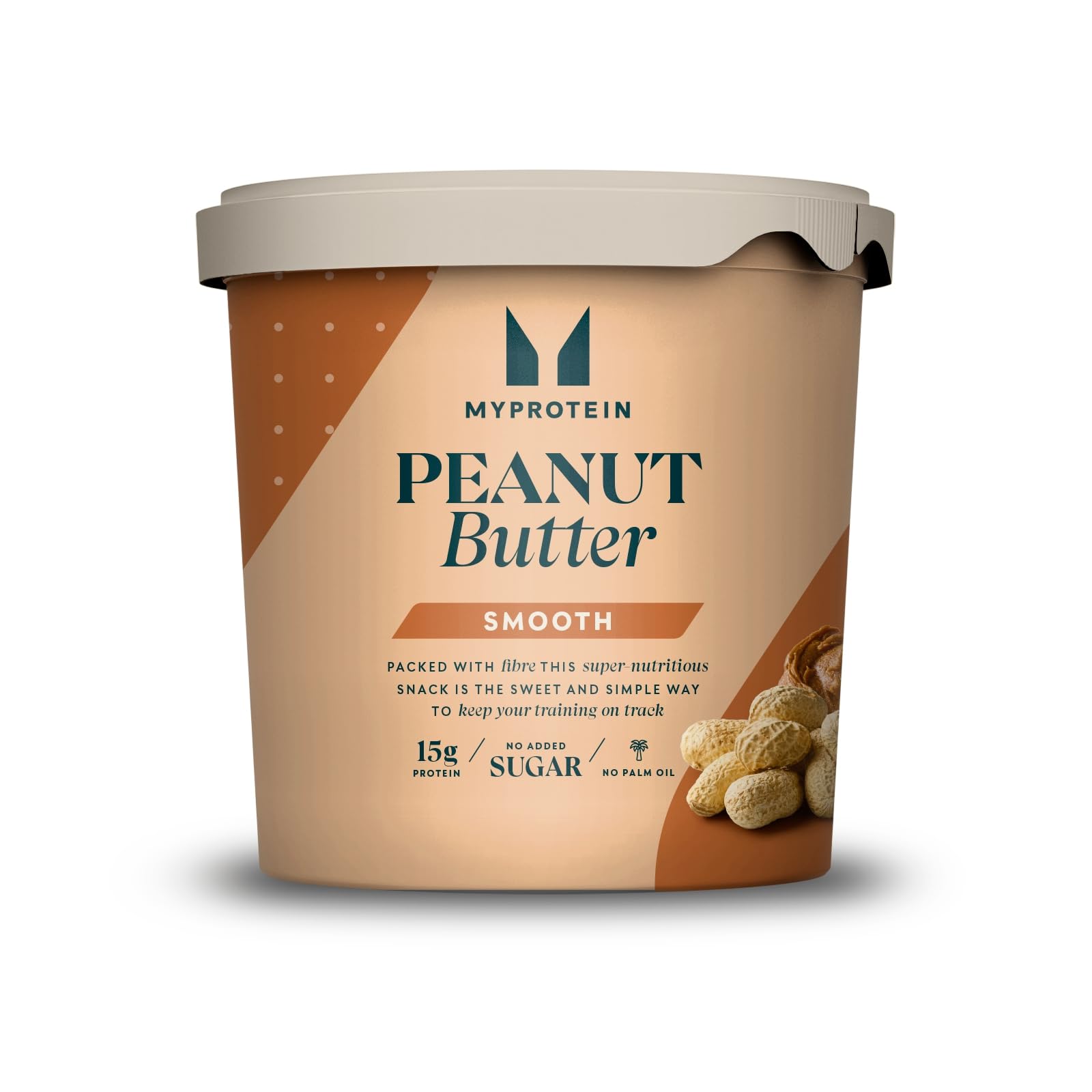 Myprotein Coconut Peanut Butter Smooth | High-Protein Nut Spread with Roasted Peanuts, Coconut & Honey | No Added Salt, Sugar or Palm Oil | Source of Vitamin E, Fibre & Magnesium | 1kg Tub
