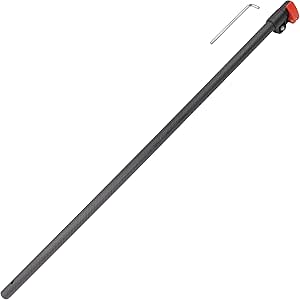 Detect Ed Black Ls Carbon Fiber Shaft For Minelab Equinox Metal Detector Garden Outdoor Amazon Com