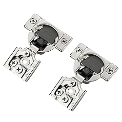 20 Pack 10 Pairs 5/8 inch Overlay Soft Close Hinges