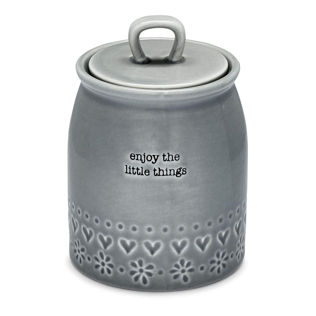 Cooksmart Ceramic Airtight Storage Jars | Storage Jars & Canisters Perfect For Pasta Storage & Rice Storage | Storage Jars With Lids For All Type Of Foods - Purity