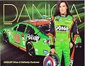 AUTOGRAPHED 2014 Danica Patrick #10 GODADDY RACING (Stewart-Haas) 9X11 SIGNED NASCAR Hero Card w/ COA
