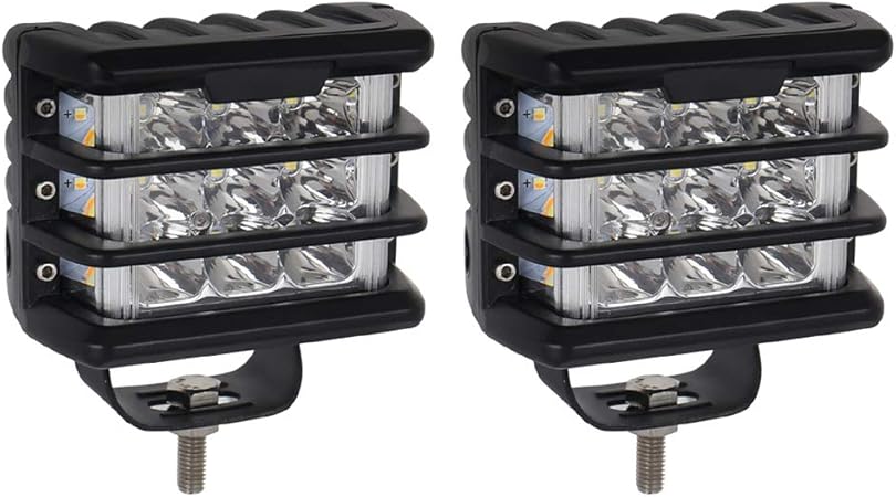 Amazon P Prettyia Ledワークライト 取り付け アクセサリー アルミニウム合金 自動車ボート Atv Suvトラック用 ウインカーリレー 車 バイク