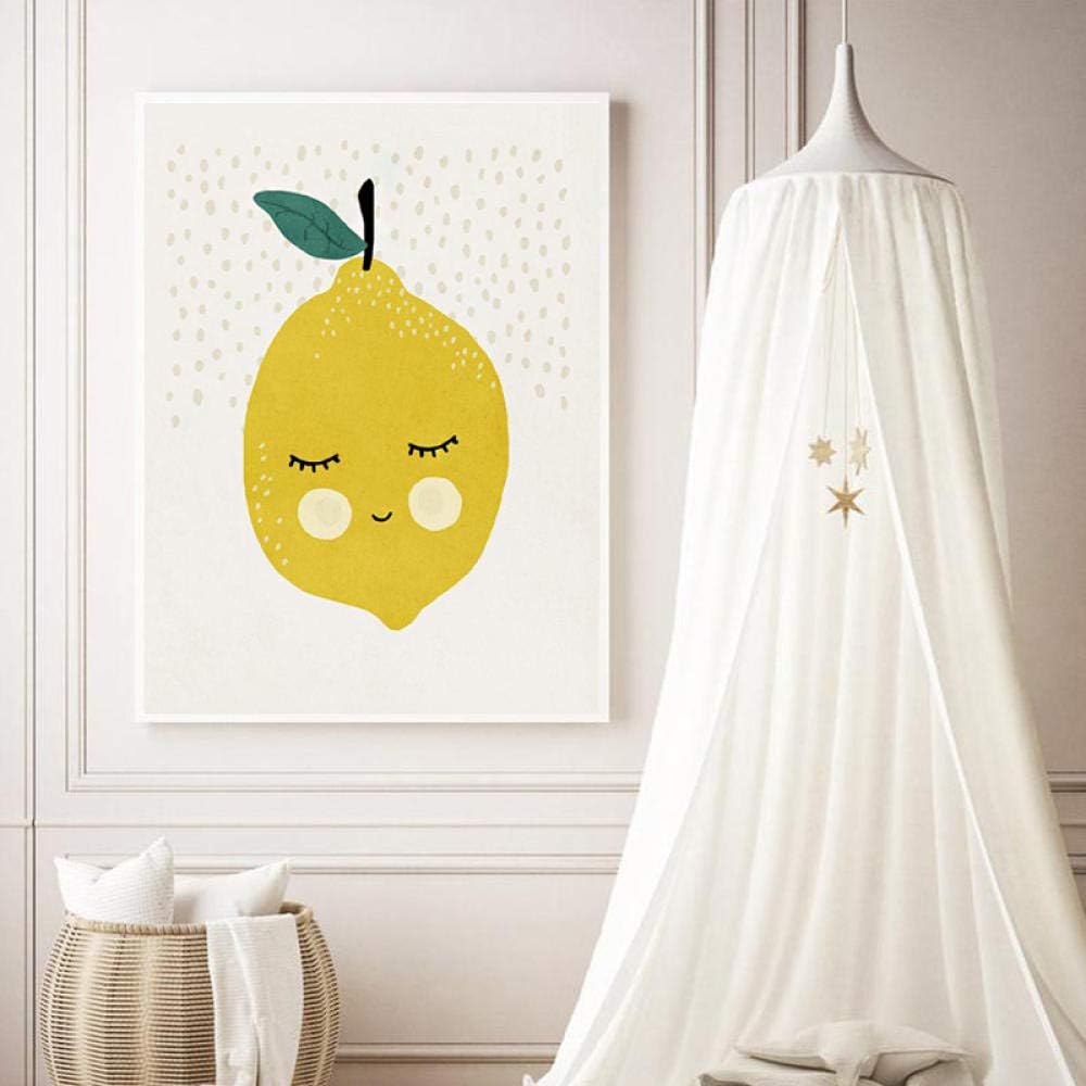 lemon nursery decor