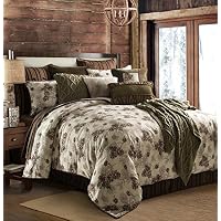 HiEnd Accents Forest Pine Comforter Set, Queen