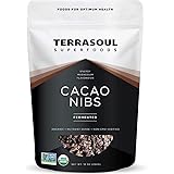 Terrasoul Superfoods Raw Organic Cacao Nibs, 1 Lb - Raw | Keto | Vegan