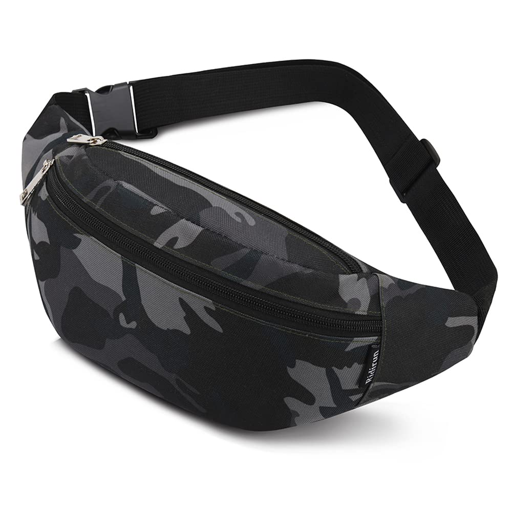 Bumbags and Fanny Packs for Men Women Hiking Running Travel Waterproof Waist Bag Walking Dog Outdoor Sport for Ladies Boys