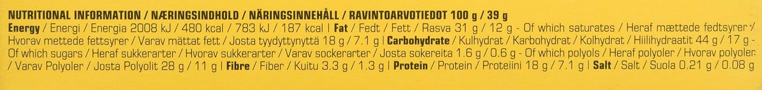 Nutramino Nutra-Go Low Sugar Protein Wafer, Vanilla, 12 x 39 g - Image 4