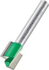 Trend CraftPro Straight Two Flute Router Cutter 1/4 Inch Shank 12.7mm