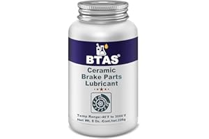 BTAS Graisse de frein en céramique synthétique de 236,8 g, anti-grippage et couinement pour étrier de frein - Lubrifiant pour