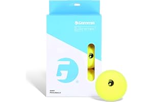 Gamma Librarian Foam Balls for Pickleball Practice with True Bounce on All Surfaces - USAP Quiet Approved, Noise Reducing for