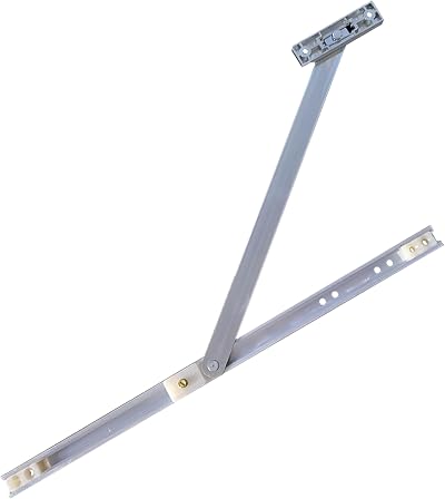 Home Secure uPVC Door Restrictor Stay 335mm Hold Open for Patio French Doors