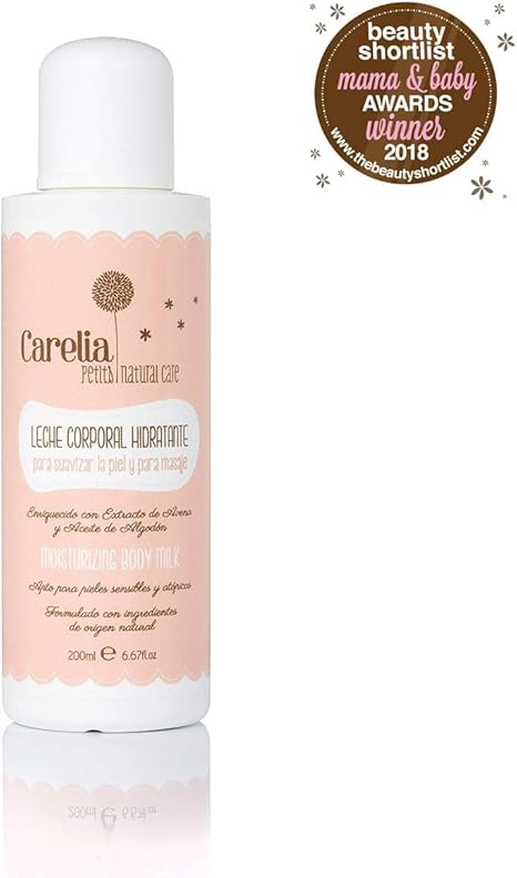 Leche Corporal Hidratante apta para pieles atópicas CARELIA PETITS