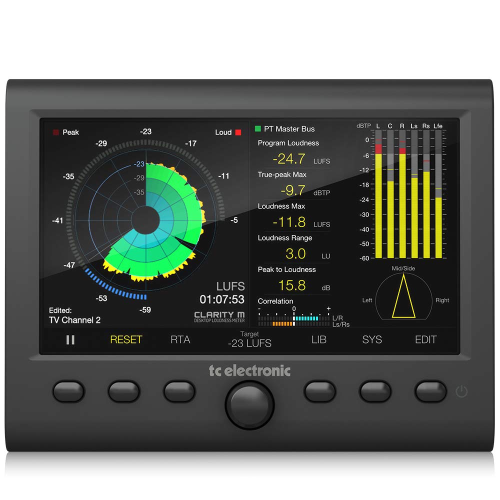 TC Electronic CLARITY M V2 Stereo and 5.1 Audio