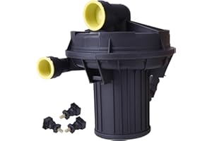 Bapmic 06A959253B 06A959253E Secondary Air Injection Pump Smog Pump Compatible with Audi Volkswagen Porsche A4 A6 Q7 Golf Jetta Cayenne