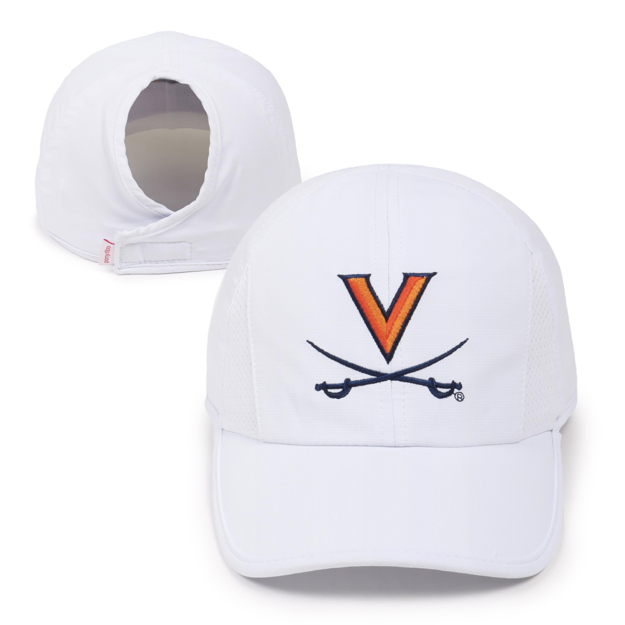 Ponyflo Womens Ponytail Baseball Cap - Curly Hair
