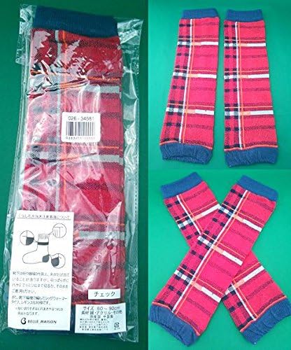 Amazon Co Jp ハイハイ時のひざの保護に 夏用ベビーレッグウォーマー 28ｃｍ X 11 2ｃｍ X 1 6 Cm レッド 服 ファッション小物