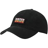 Hunter X Hunter Woven Patch Logo Black Unstructured Baseball Cap