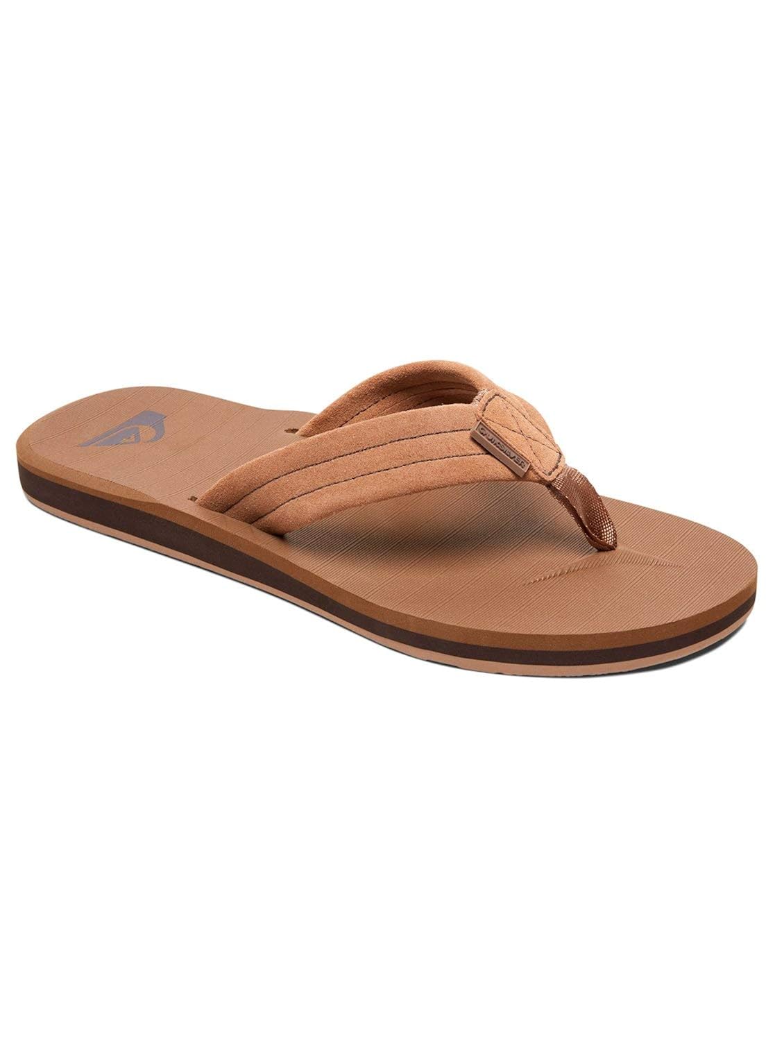 Quiksilver Men's's Carver Suede Flip Flops Amazon.co.uk Shoes & Bags