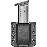 OWB Single Mag Pouch for Springfield XD in 9mm or .40, Glock 43X & 48, Sig P320, & More - USA Made - Total Eclipse OWB Single Mag Pouch by Blade-Tech Holsters