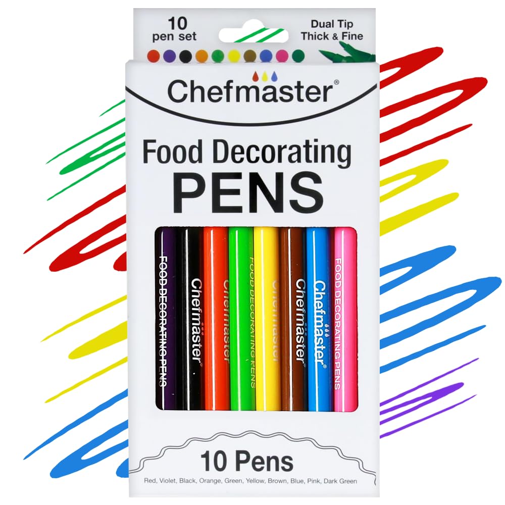 Chefmaster - Food Decorating Pens - Edible Markers