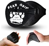 BEAR GRIP Neoprene Gym Gloves Open-Hand Grips for Men Women Leather
