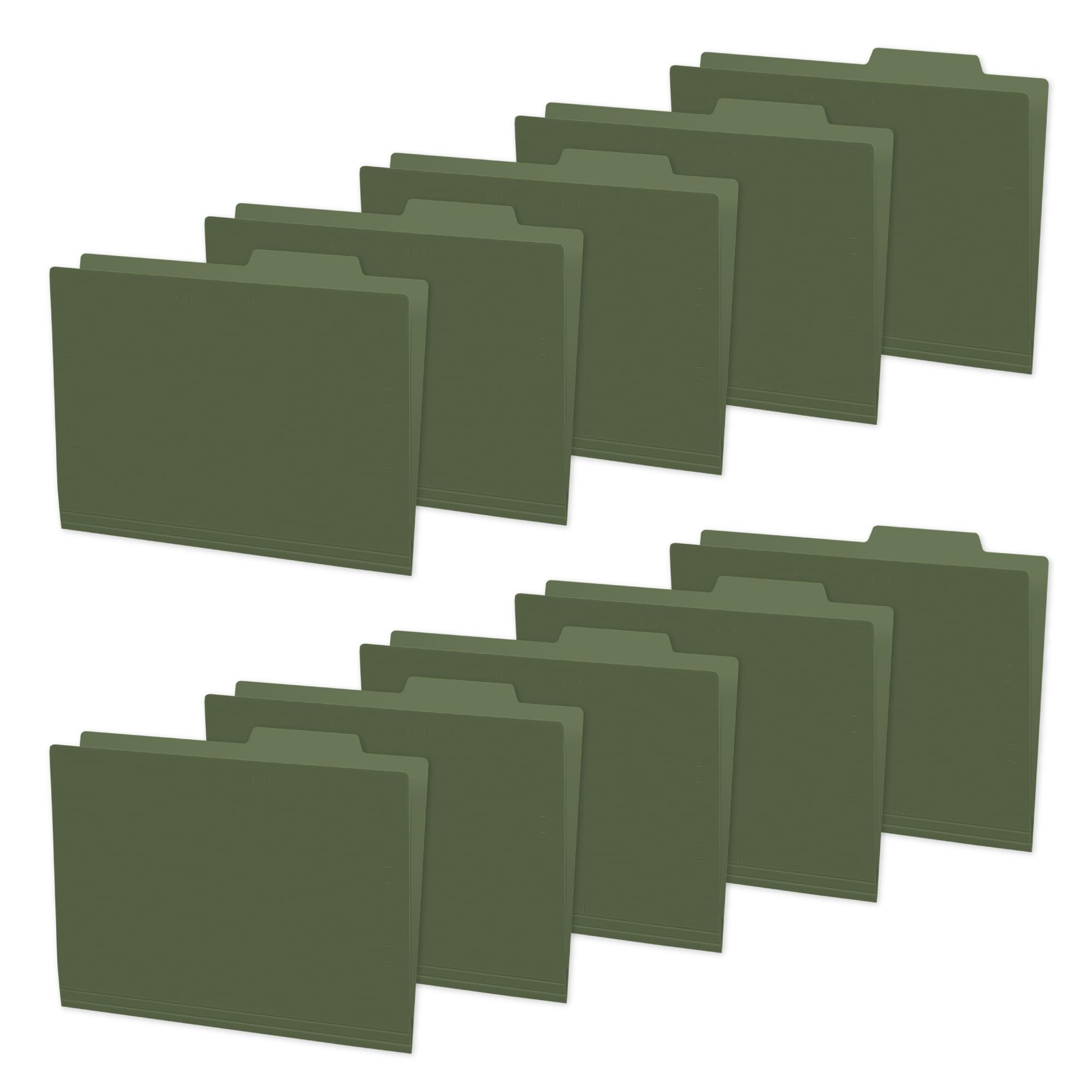 【Amazon.co.jp 限定】コクヨ 個別フオルダー PP製 A4 不透明オリーブグリーン 10冊パック AMA4-IFP-10DG商品画像