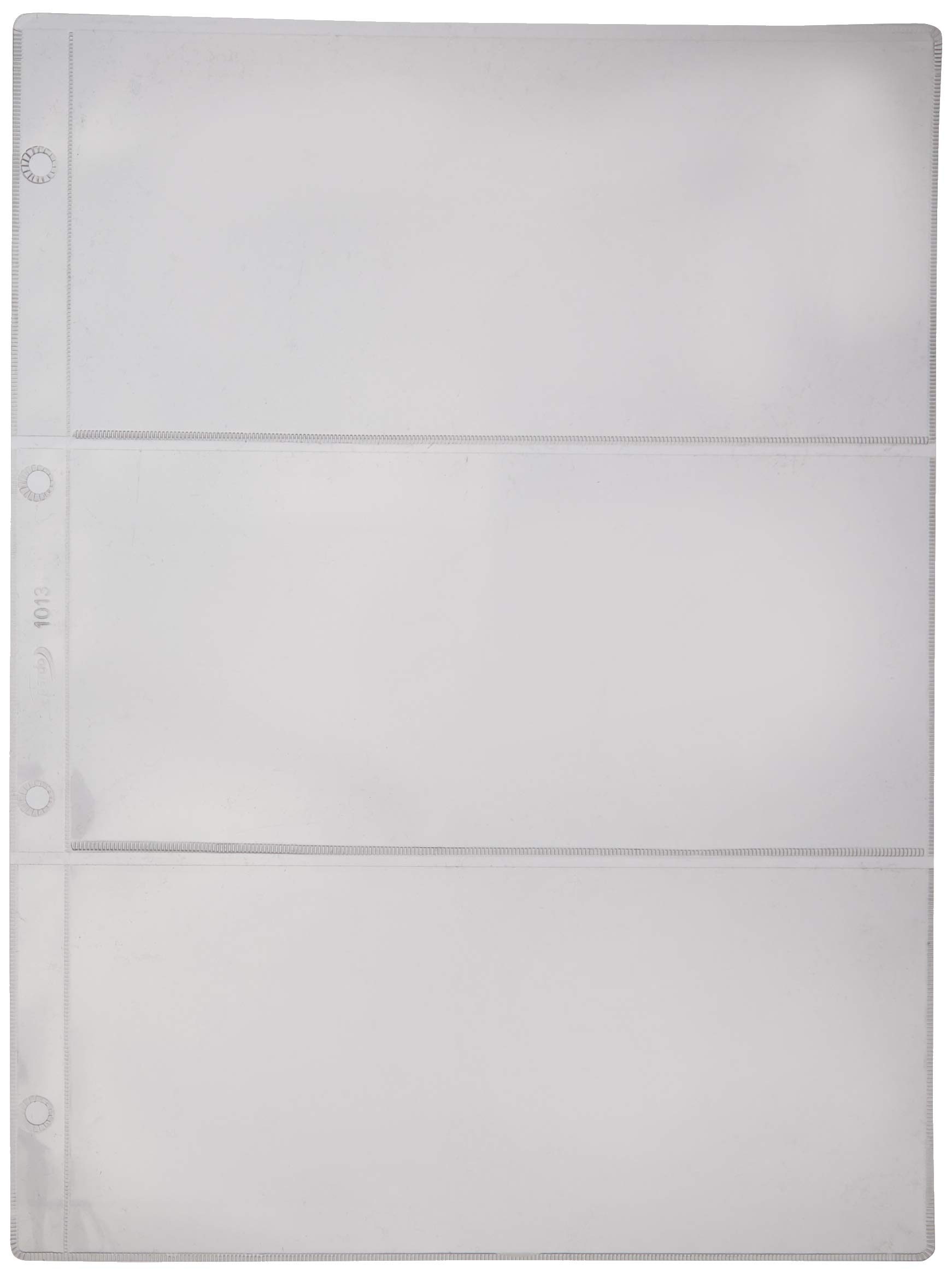 Pardo 101300 – Pack of 10 Plastic Sleeves for Collectible Items, 3 Slots