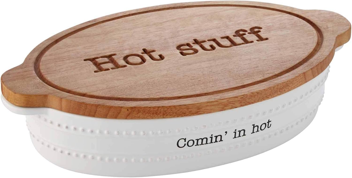 Mud Pie Baker and Trivet Set