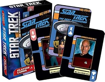 Aquarius Star Trek Next Generation Spielkarten Deck
