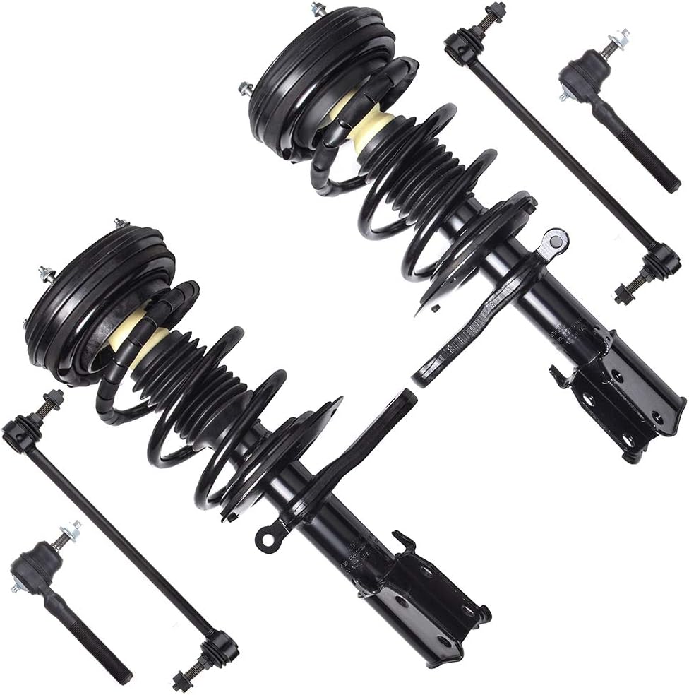SCITOO Front Strut Spring Assembly, Stabilizer Bar Link Kit