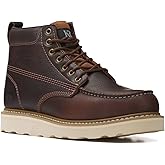 Golden Fox King Rocks Men's Moc Toe Construction Boots Work Shoes