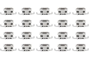 Dpofirs Lot de 20 ports de charge micro USB de rechange pour XboxOne, console de jeu, connecteur métallique de réparation