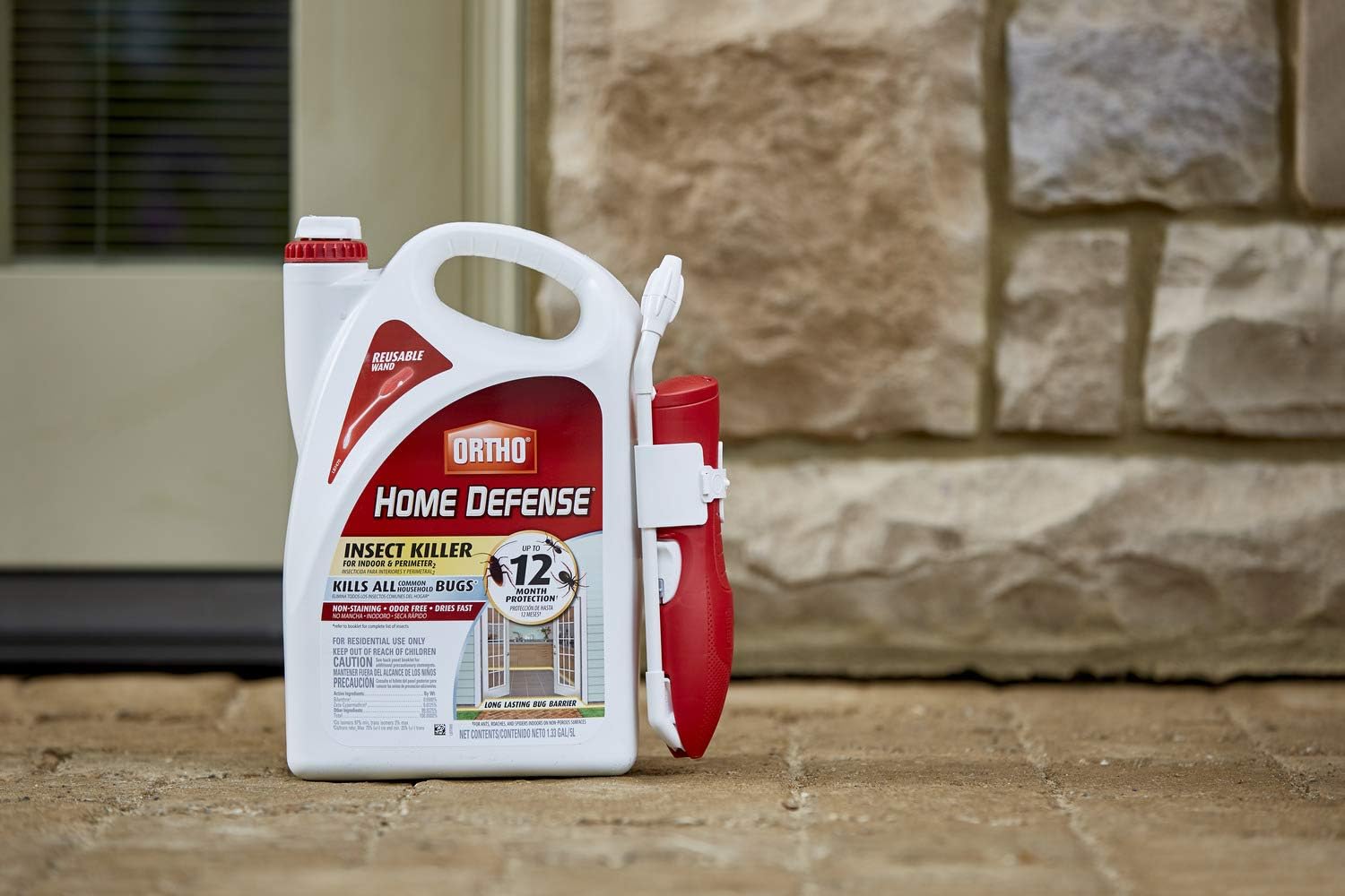 Ortho 0220910 Home Defense Insect Killer for Indoor & Perimeter2 with Comfort Wand Bonus Size, 1.1 GAL : Garden & Outdoor