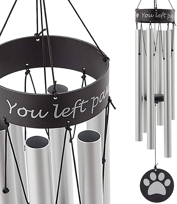 TAKEKIT Pet Memorial Wind Chime, Sympathy and Remembrance