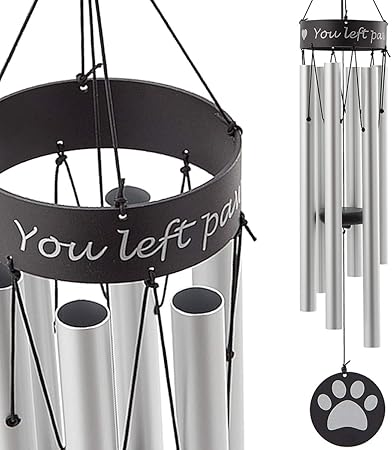 dog memorial wind chime
