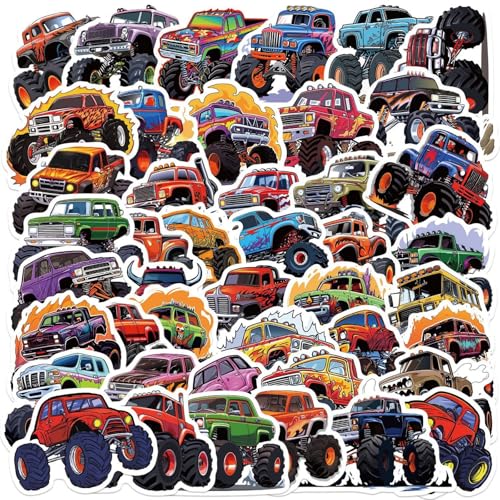 Monster Truck Stickers