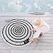 LJKEN Indian Mandala Round Roundie Beach Throw, Tassel Fringing Cotton Throw Tapestry Yoga Mat Table Cloth Hippy Boho Gypsy Tablecloth Wall Hanging
