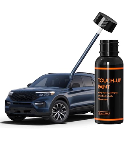 ScratchesHappen Exact-Match Touch Up Paint Kit - Blue Stone (RU9) For Hyundai, Includes Paint & Clear Coat - View #9