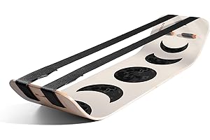 GIBBON SlackBoard - GiBoard Balance Board - Gift for Kids & Adults - 1 & 2 Line Options - Slackline Balance Trainer for Core Workouts, Standing Desk Exercise, Home Gym, Yoga & More