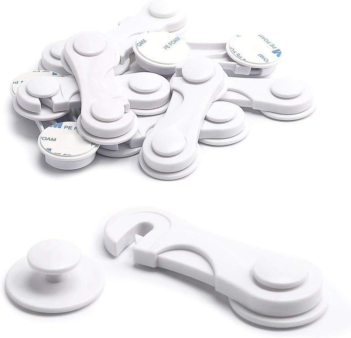 Child Safety Locks Baby Cupboard Lock 10 Pack Kids Safety Locks
