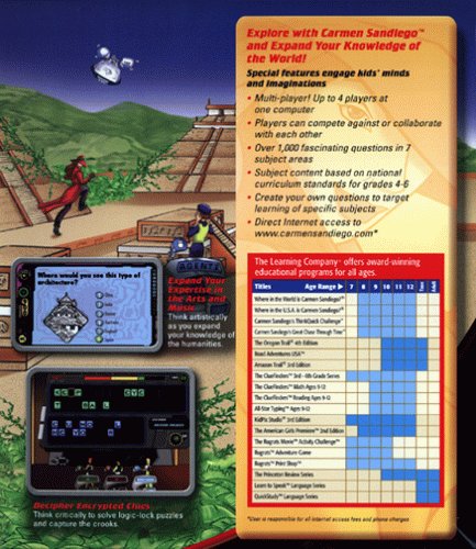 Carmen Sandiego Think Quick Challenge