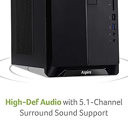 Acer Aspire TC-895-UA91 Desktop, 10th Gen Intel