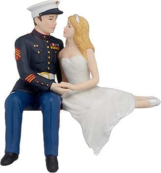 Marine Corps Wedding Cake Topper by Magical Day