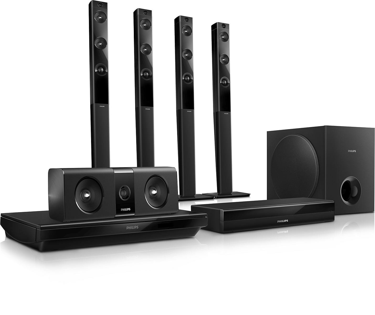philips htb5580 94 5.1 3d blu ray home theatre system