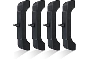 Vanshly (4 PCS Kit) Rubber Radiator Insulator Pads 4012-326-681S,3 Core Radiator Mounts Cushions, Support Pads compatible with GM,Radiator Mounts Parts